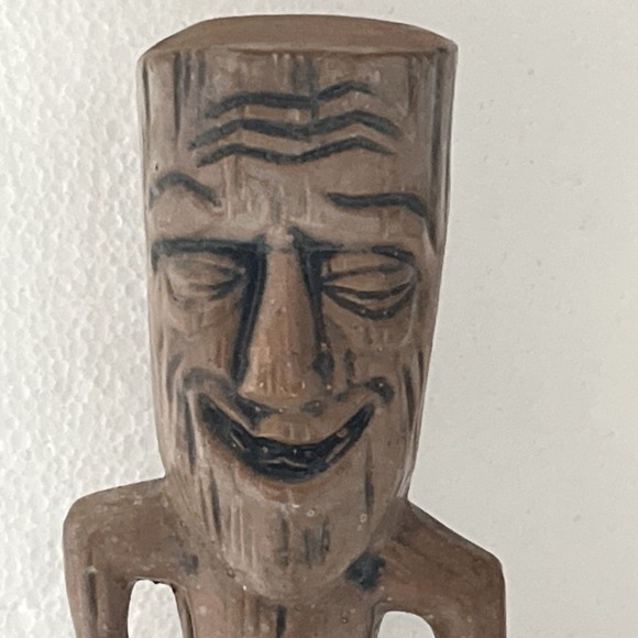 National‎ Potteries Ohio Napco Japan Vintage Ceramic 7.5 in Tiki God Figurine - Picture 3 of 11